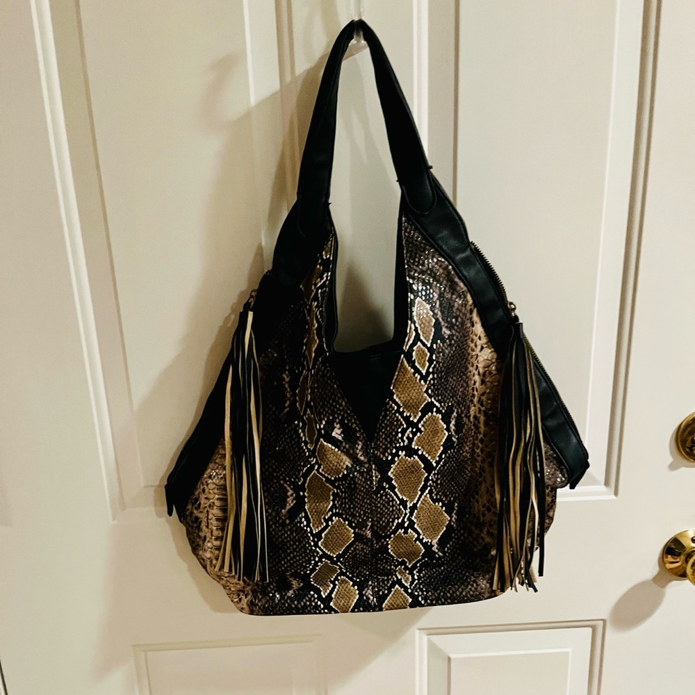 Snakeskin bag